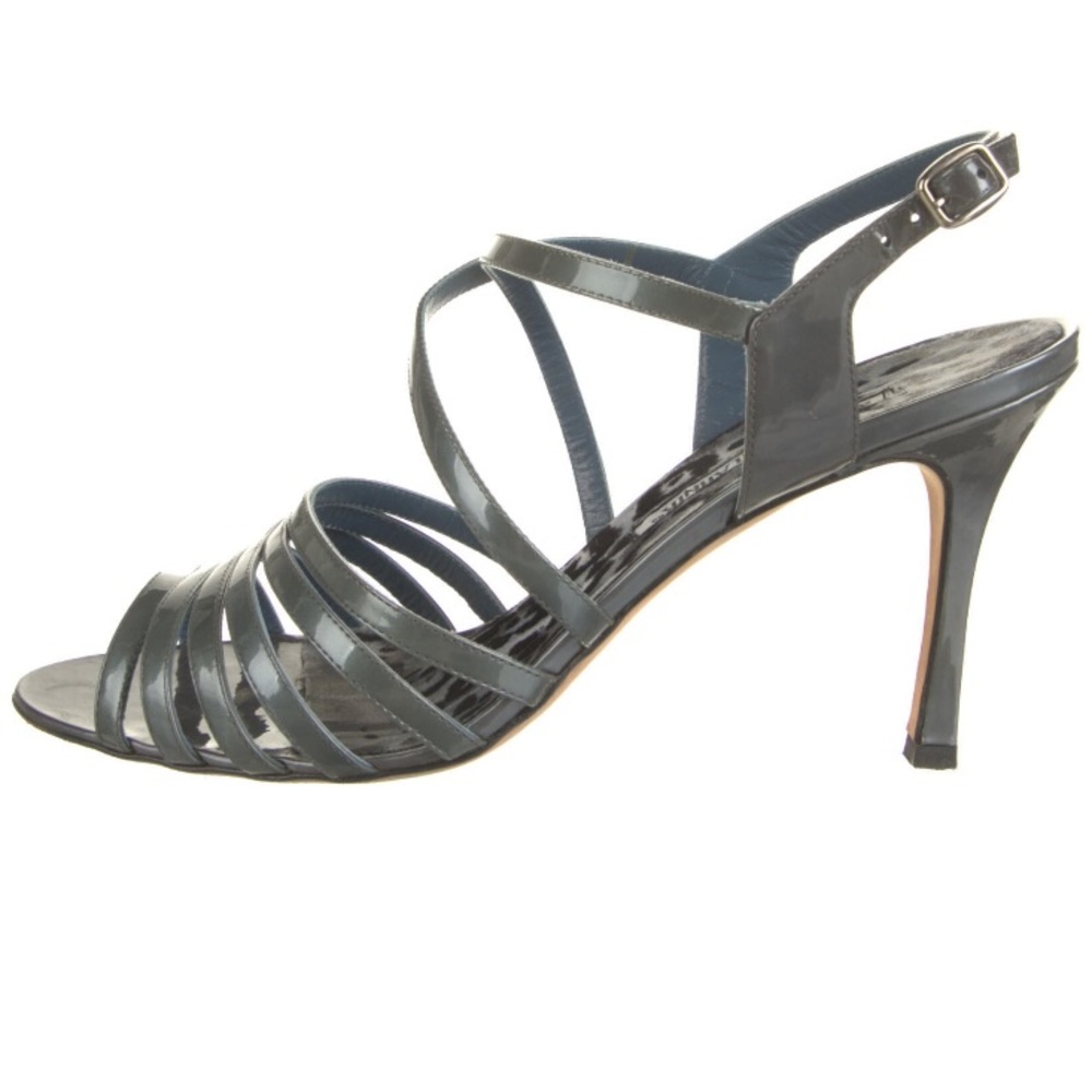 Manolo Blahnik Leather Heels 39.5/9.5